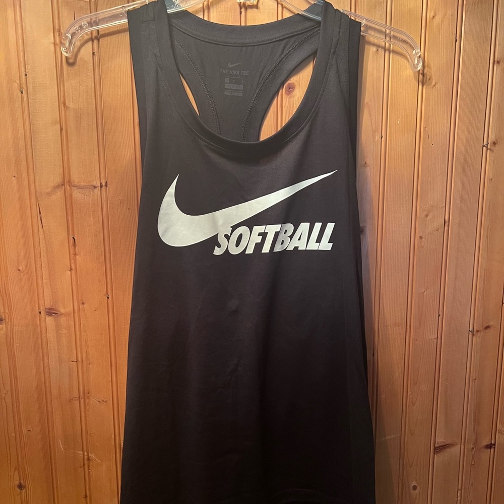 Nike Softball Racerback Tank Top Large Workout